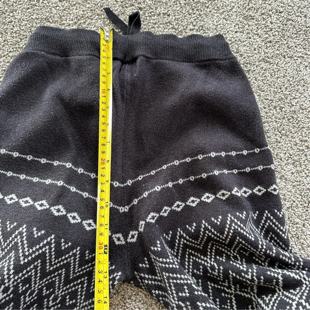 Joie Geometric Print Knit Joggers Sweatpants Grey Size Small Loungewear - Picture 13 of 13